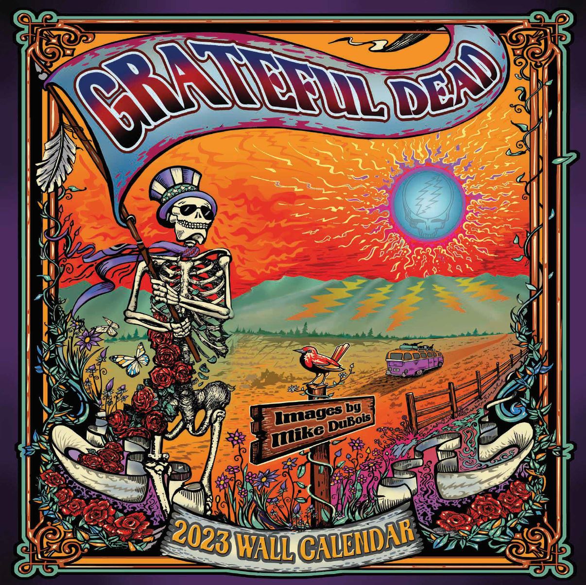 2023 Grateful Dead Wall Calendar | Grateful Dead Official Store